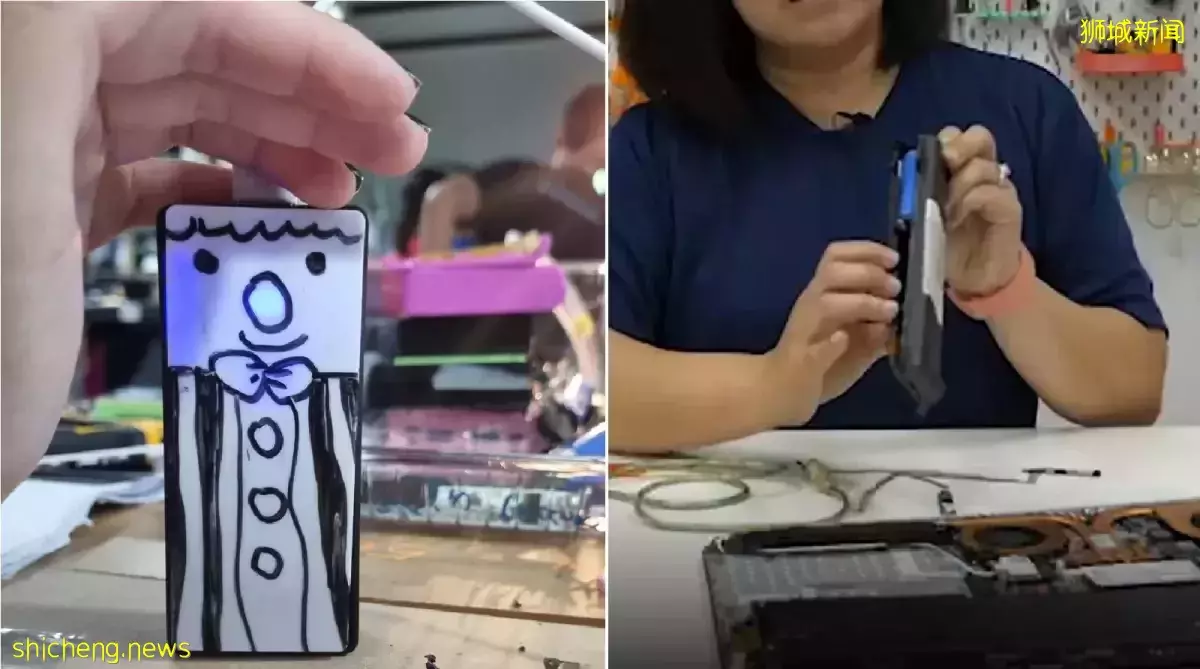 保安人员翻新二手电脑 环保助人学新技能一举三得